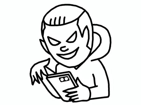 Illustration, डार्क पार्ट-टाइम जॉब, गुमनाम, आपराधिक समूहों, 