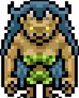 鬼嫁（ドット絵） 鬼嫁,人物,妖怪,怪物,化け物,モンスター,ドット絵,ドット,絵,ゲームのイラスト素材