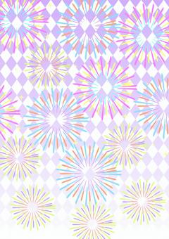 Illustration, fireworks, launch, four corners, 