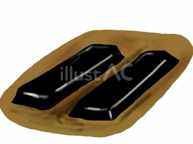 畑の畝にかけるマルチ マルチ,畝,畑のイラスト素材