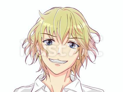 金髪の男性