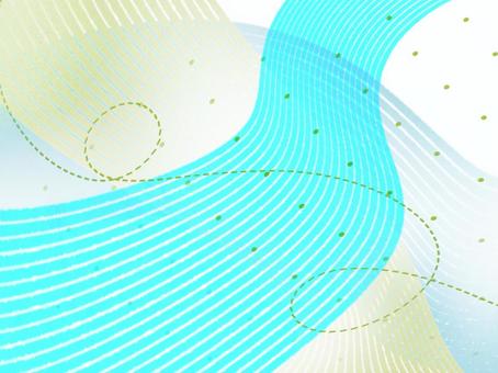 流線のリズム-アクアブルー01 ブルー,流線,抽象,背景,曲線,グラデーション,光,水,シンプル,クリーンのイラスト素材