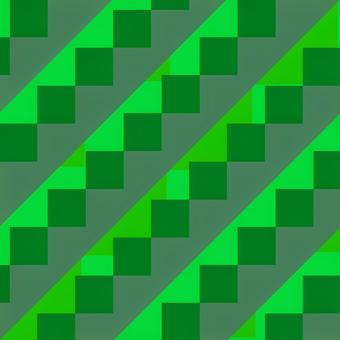 緑の市松 緑,模様,パターン,市松,格子,正方形,反復,連続,幾何,図形のイラスト素材