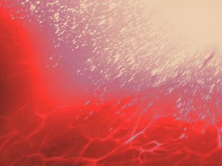 彗光の軌跡_レッド03 背景,抽象,光,レッド,エネルギー,情熱,宇宙,赤,輝き,グラデーションのイラスト素材