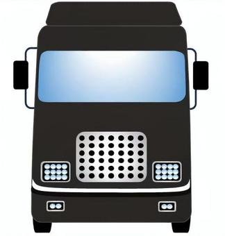トラック90 トラック90 車,トラック,正面,物流,運輸,運送,ロジスティクス,貨物,輸送,流通のイラスト素材
