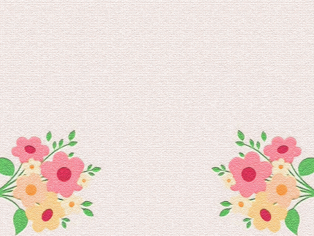 花束・花柄のポストカード素材の背景画像 ポストカード,花束,模様,花,柄,絵はがき,背景,壁紙,下地,コピースペースのイラスト素材