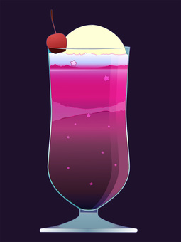 Cream soda (rose hips), JPG, PNG and AI Cream soda (rose hips), cream soda, float, rose hip, JPG, PNG and AI