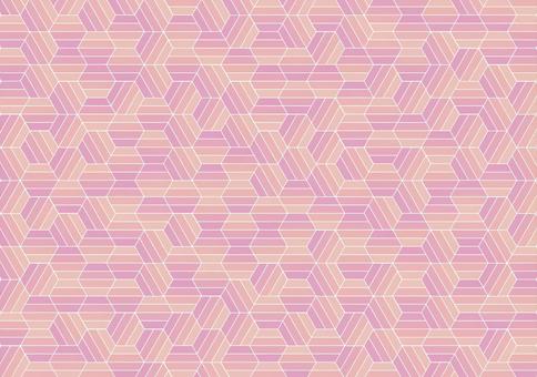 分割六角形による幾何学模様 六角形,ライン,ストライプ,タイル,幾何学模様,抽象,パターン,平面構成,デザイン,背景のイラスト素材