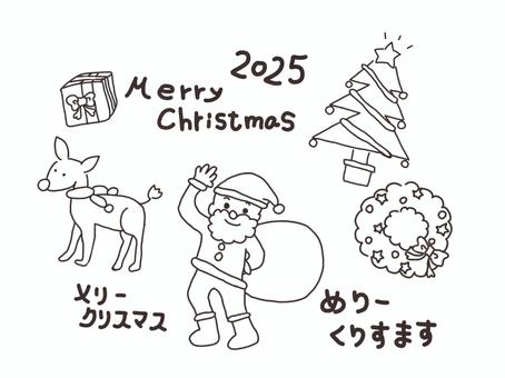 插图, 圣诞节, 圣诞老人, 驯鹿, 