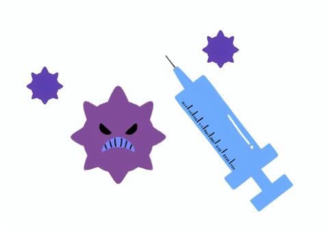【手繪】注射和細菌圖解, JPG 和 PNG 【手繪】注射和細菌圖解, , JPG 和 PNG
