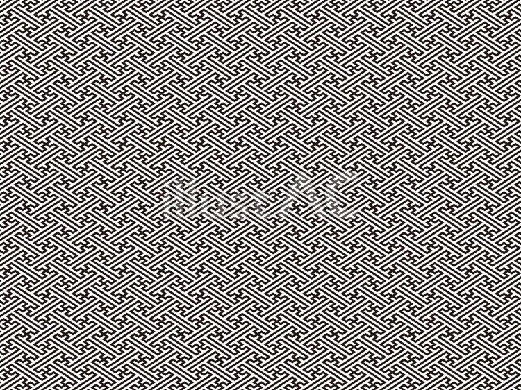 背景が透ける　沙綾形シームレスパターン 沙綾形,和柄,パターンのイラスト素材