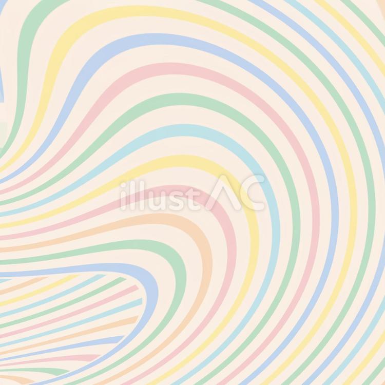 曲線うねる 曲線,うねる,薄いのイラスト素材