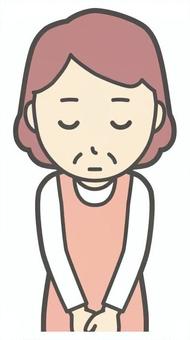  エプロンおばちゃん-140-バスト