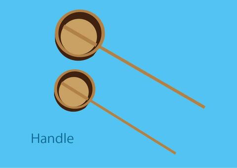 Handle, ladder, simple, illustration, JPG, PNG and AI