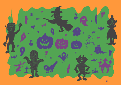 HALLOWEEN＿イベントカラー橙