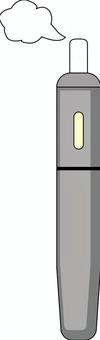 電子タバコ　 電子タバコ,煙,有害,不健康,趣向品,デフォルメ,線画のイラスト素材