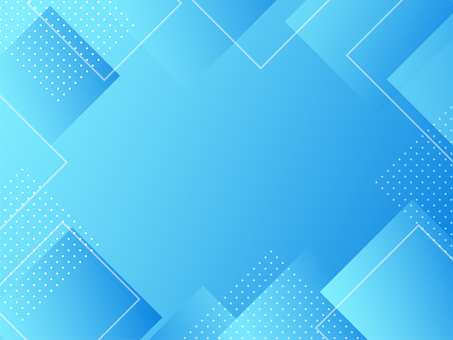 四角形のグラデ幾何学フレーム 水色 背景,グラデーション,幾何学,メンフィス,水色,青,フレーム,四角形,正方形,ビジネスのイラスト素材