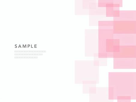 ピンク系のタイトル背景　プレゼン資料　 背景,バック,装飾,壁紙,シンプル,おしゃれ,タイトル,表紙,見出し,テンプレートのイラスト素材