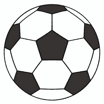 サッカーボールのイラスト サッカー,ボール,スポーツ,子供,習い事,部活,学校のイラスト素材
