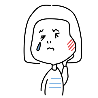 Illustration, tooth, toothache, girl, 