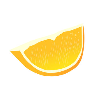 カットしたオレンジのイラスト オレンジ,カットフルーツ,果物のイラスト素材