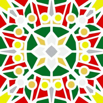 シームレスなモザイク　ｍ　Xmasカラー モザイク,クリスマス,クリスマスカラー,12月,xmas,バックグラウンド,テクスチャー,シームレス,背景,背景素材のイラスト素材