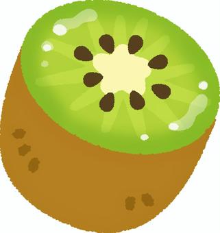 キウイ キウイ,果物,食べ物,食材,植物,果実,食品のイラスト素材