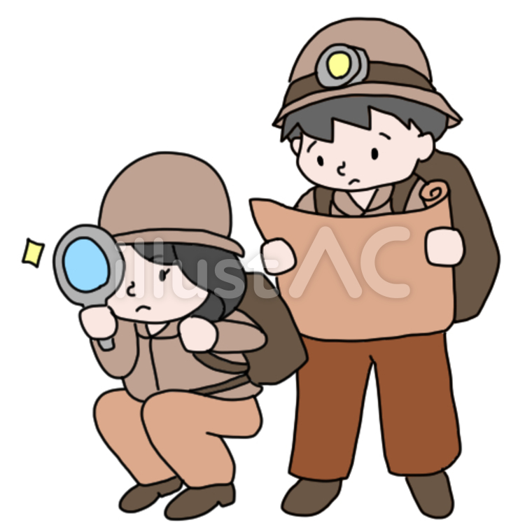 探検 探検,探検隊,冒険のイラスト素材