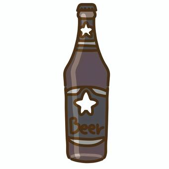 Illustration, beer, bottled beer, sake, 