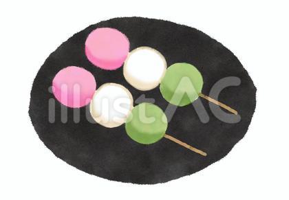 3色団子