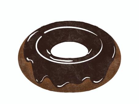 ドーナツ3 ドーナツ,食べ物,おやつ,お菓子,洋菓子,手描き,かわいい,やさしい,doughnut,donutのイラスト素材