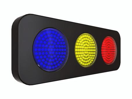 信号機 LED 信号機 LED 信号,交通信号機,交通,道路,led,赤,青,黄色のイラスト素材