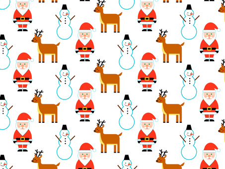 サンタとトナカイのクリスマス壁紙素材 サンタとトナカイのクリスマス壁紙素材 サンタ,サンタクロース,トナカイ,クリスマス,壁紙,雪だるま,クリスマス背景,冬,背景,かわいいのイラスト素材