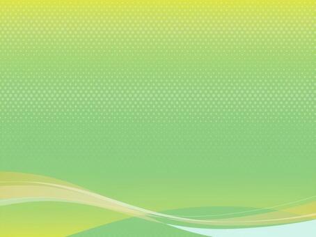 Background material Wave green, , JPG and PNG