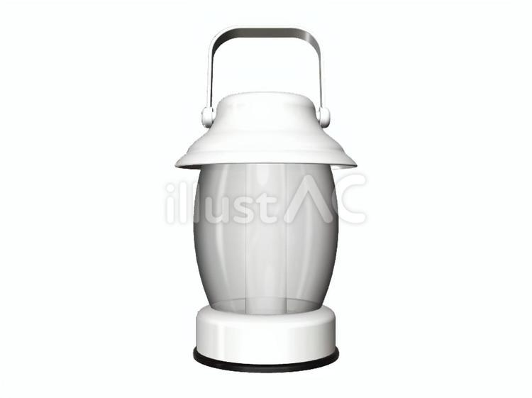 LED　ランタン led,ランタン,キャンプのイラスト素材