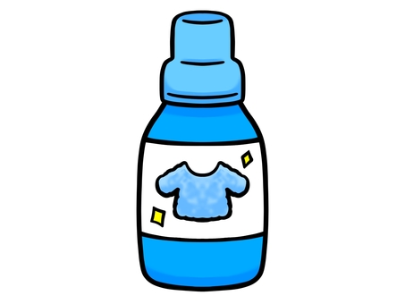 おしゃれ着洗剤 おしゃれ着洗剤,洗剤,おしゃれ着,ボトル,柔軟剤,液体,日用品,ランドリー,衣類,衣服のイラスト素材