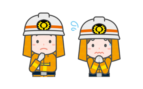 ミニ_2人_消防士の男女05