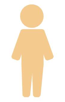 人物（全身）ピクトグラム 人,人物,イメージ,1人,全身,シンプル,アイコン,男性,男,バーチャルのイラスト素材