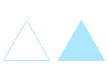 Illustration, triangle, geometric pattern, background, 