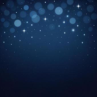 ぼかしライトがきらめく華やかな星空背景 星空,夜空,ボケ,ライト,きらきら,濃紺,ネイビー,背景,ライブ,イベントのイラスト素材