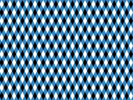 斜市松模様ブルー 斜市松,模様,格子模様,格子柄,柄,菱形,和柄,ラッピング,包装紙,背景のイラスト素材