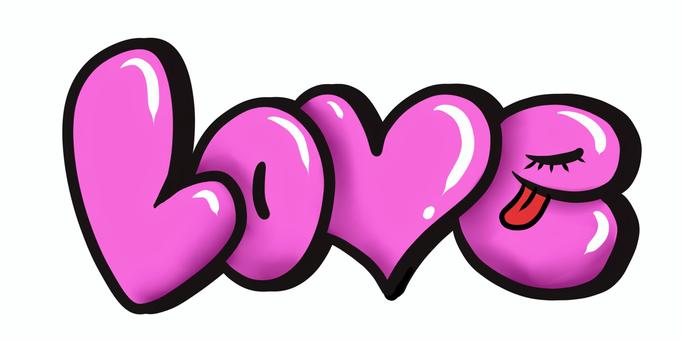 文字アート Love 文字アート Love ラブ,愛,恋,英語,文字,デザイン,可愛い,チラシのイラスト素材