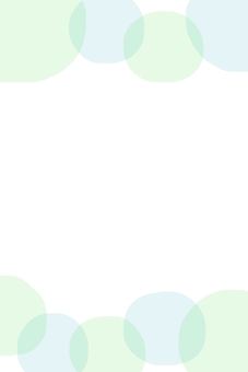 水玉のシンプルな背景フレーム2 背景,フレーム,飾り枠,枠,水玉,ポップ,丸,シャボン,円,グリーンのイラスト素材