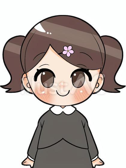 女の子_園児笑顔