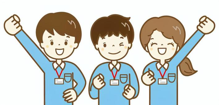 コーチ　ファイト3 トレーニング,コーチ,インストラクター,ジム,スポーツジム,フィットネス,体操,運動,健康,スタッフのイラスト素材