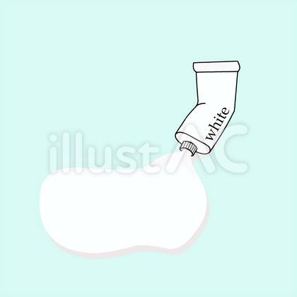 絵具 単品 ホワイト