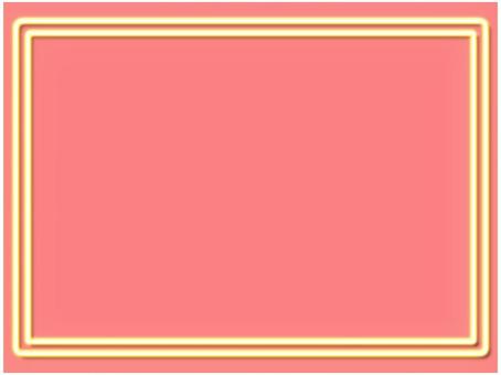 ネオンのフレ−ム