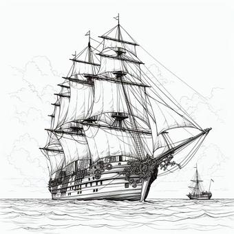 large sailing ship, , JPG