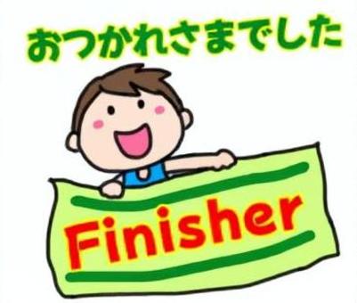 フィニッシャータオルを渡す男の子 男の子,フィニッシャー,フィニッシャータオル,タオル,ランナーのイラスト素材
