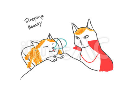 ねこ童話シリーズ(眠り姫)